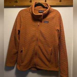 Women’s Patagonia Full Zip Fleece Jacket with High Neck